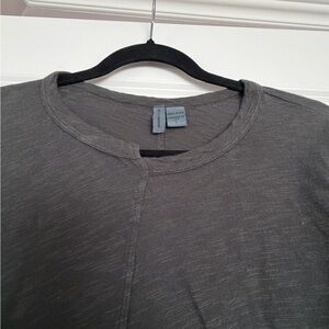 Women’s Casual Crewneck Shirt - Gray (Anthropologie)